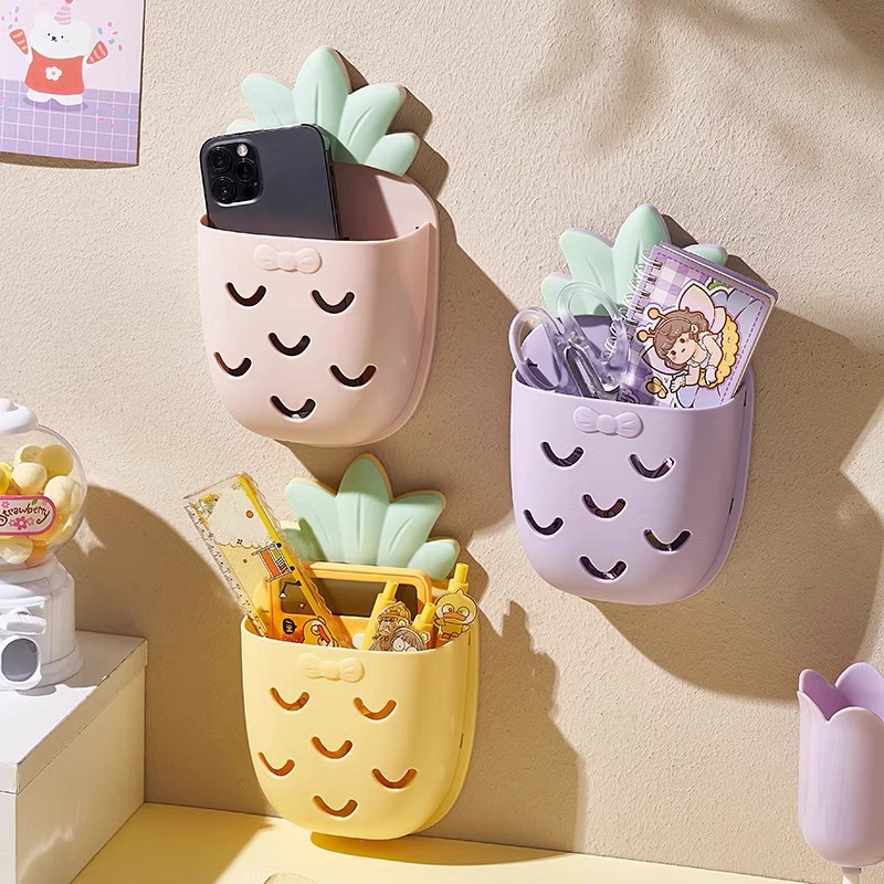 Bathroom Storage Rack Without Punching Holes, Bathroom Shelf, Wall-Mounted Comb Storage Box, Washbasin Toothpaste and Toothbrush Holder