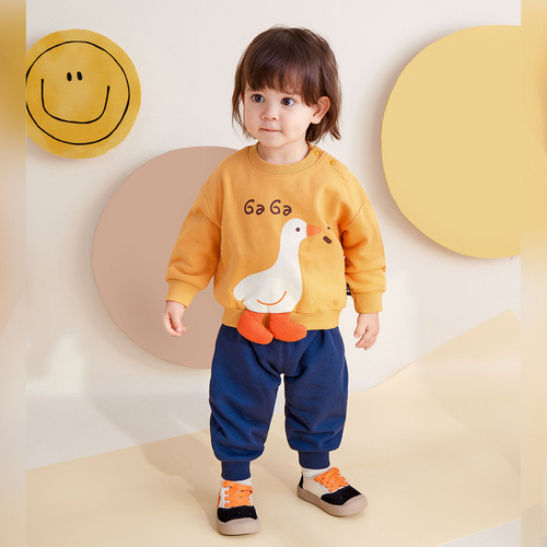Wholesale Only 50 - Baby Set for Boys and Girls - Top and Bottom Two-Piece Set - Spring Outfit for Infants - Children's Clothing