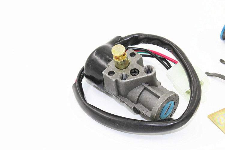 Suitable for Dayang Dy100/110 Full Car Set Lock Power Lock Curved Beam Motorcycle Electric Door Lock Key Switch Lock
