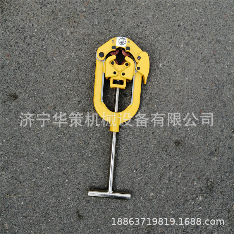便携式无缝管子切管器 无火花手动切管机 钢管旋转式割管机包邮