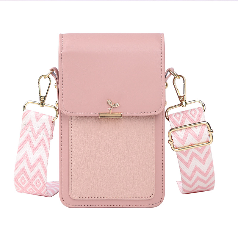 Lonny Comercio exterior transfronterizo nuevo pequeño bolso cuadrado Lindo bolso del teléfono móvil Mini bolso del mensajero del hombro de las mujeres moda teléfono móvil