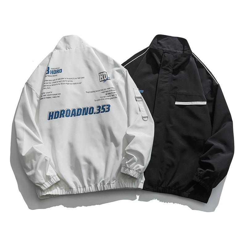 Trendy Brand Work Jacket Men's Spring Jacket 2022 New Korean Fashion oversize Couple Loose Top