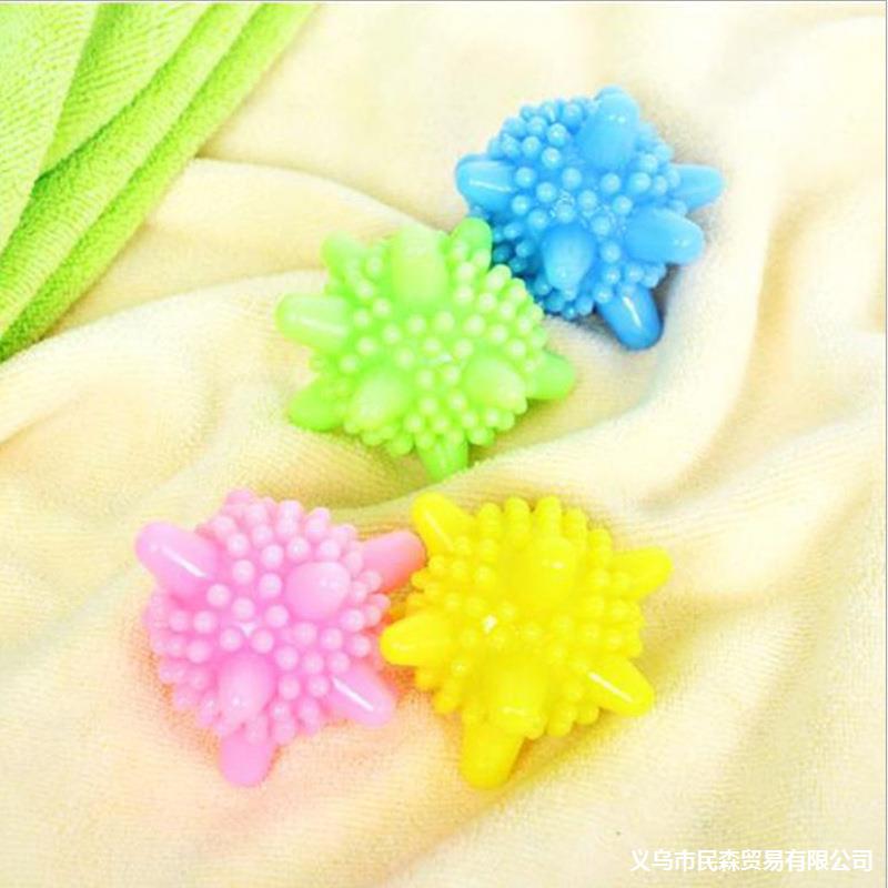 R Laundry ball Household washing ball pvc Colorful Starfish solid Washing machine clothes Clean ball