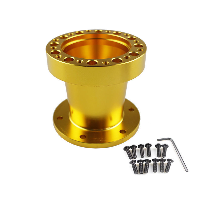 %汽车改装配件方向盘增高座底座垫高器76mm101mm51mm通用适配