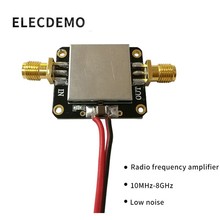 RF Amplifier Low Noise LNA Broadband 10M 8GHz Gain 12dB Gai