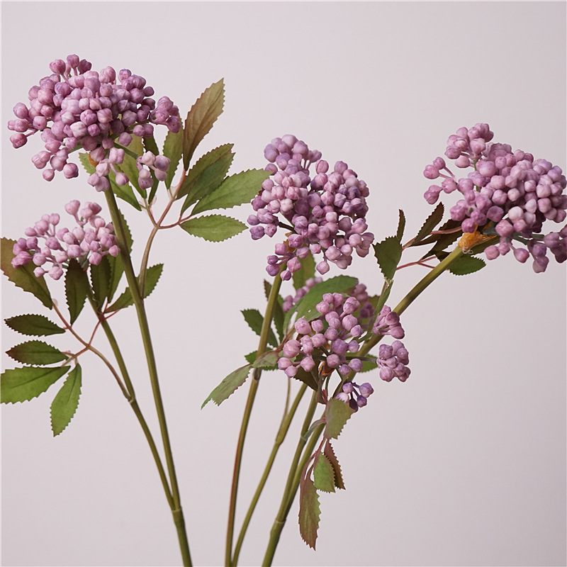 Artificial Flower Lace Fruit Blueberry Fruit Plant Fruit Beautiful Meaning Home Desktop Bedroom Countertop Ornaments Decorations