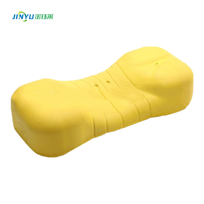 直销PU聚氨酯发泡自结皮枕头家用洗澡浴缸枕头山东厂家