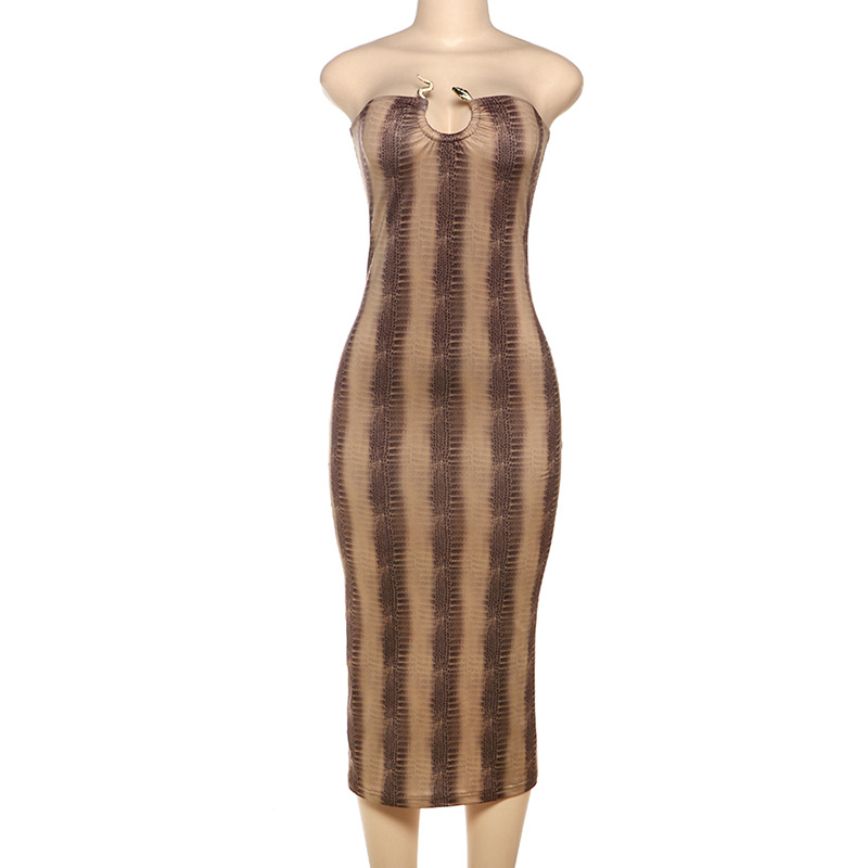 Womens Sleeveless Bodycon Maxi Dress Sexy Floral Print Slim Fit Trendy Style Perfect for Spring Summer Occasions