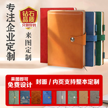 温州笔记本定制a5商务小批量logo批发会议记录本套装b5本子活页