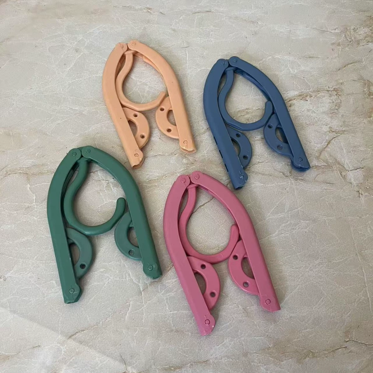 Складная вешалка для одежды для путешествий, улицы, портативная, для студенческого общежития, многофункциональная складная вешалка для нижнего белья, вешалка для брюк оптом