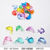 Plastic decorative conch plastic shell acrylic star star marine modeling bead blind box gift Gacaus machine small gift