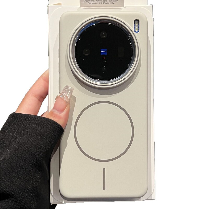 适用VIVOX200PRO柔润肤感磨砂磁吸手机壳X200MINI超薄防摔保护套|undefined