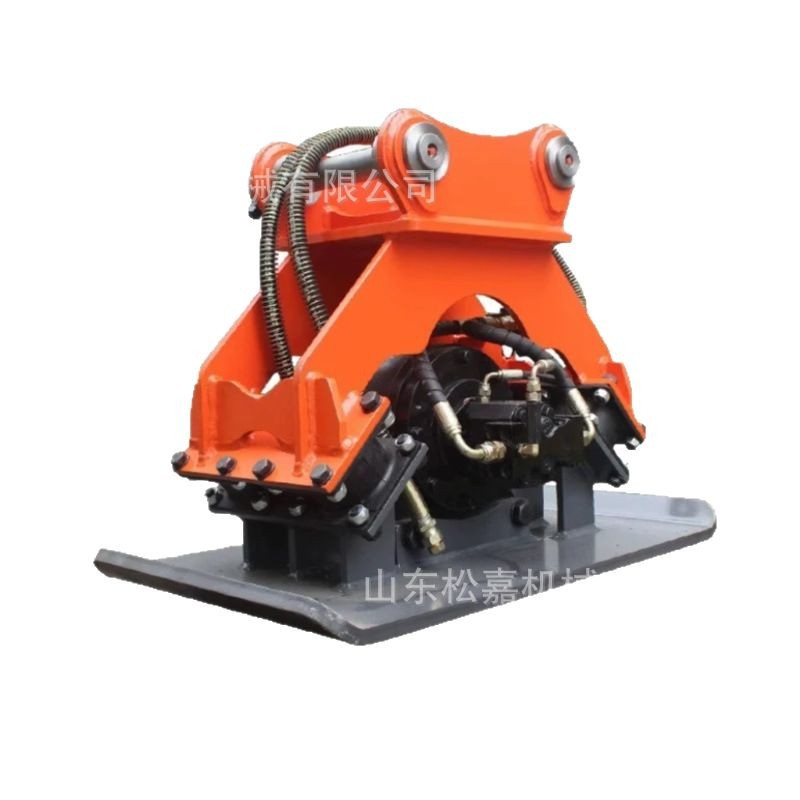 Excavadora vibratoria compactor compactor pavimento de construcción excavadora modificada vibración hidráulica de alta frecuencia compactor plano