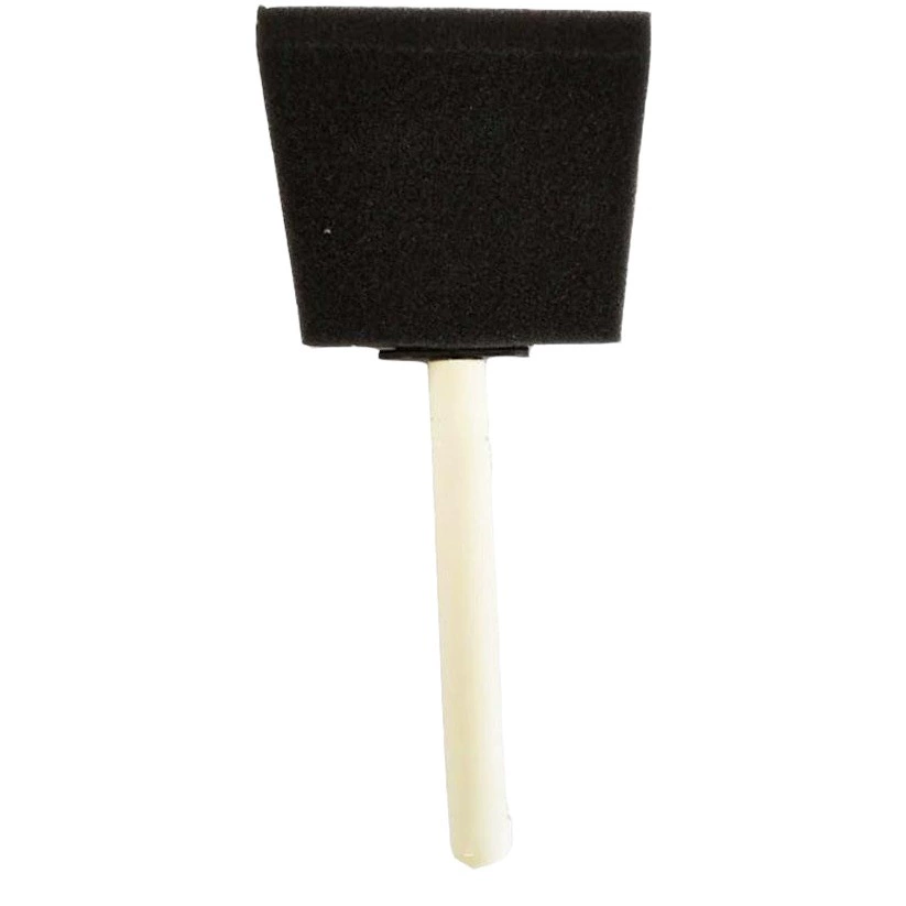 Трансграничная деревянная ручка, черная губчатая кисть, детская губка для граффити «сделай сам», губка для рисования с несколькими спецификациями, оптовая продажа