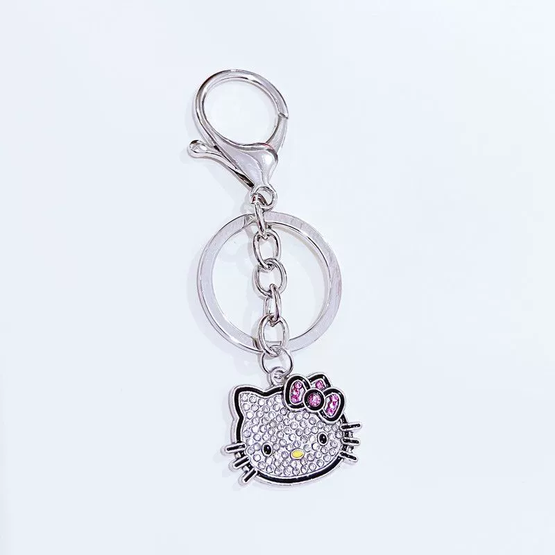 Hello kitty, ремешок, кошелек, ретро милый подвес, брелок, 2 карат