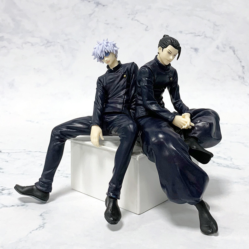 Jujutsu Kaisen Gojo Satoru Suguru Geto Jujutsu Kaisen Car Case Desktop Instant Noodles Figure Ornament Doll