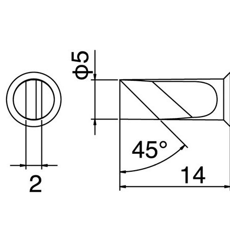 日本原装白光T18-k K嘴 烙铁咀 烙铁头 烙铁嘴 用于FX-888