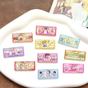 Cute Cartoon Xiaoxin Acrylic Jewelry Accessories Kidsren's Hairpin Headdress DIY Material Ins Funny Anime Ornaments