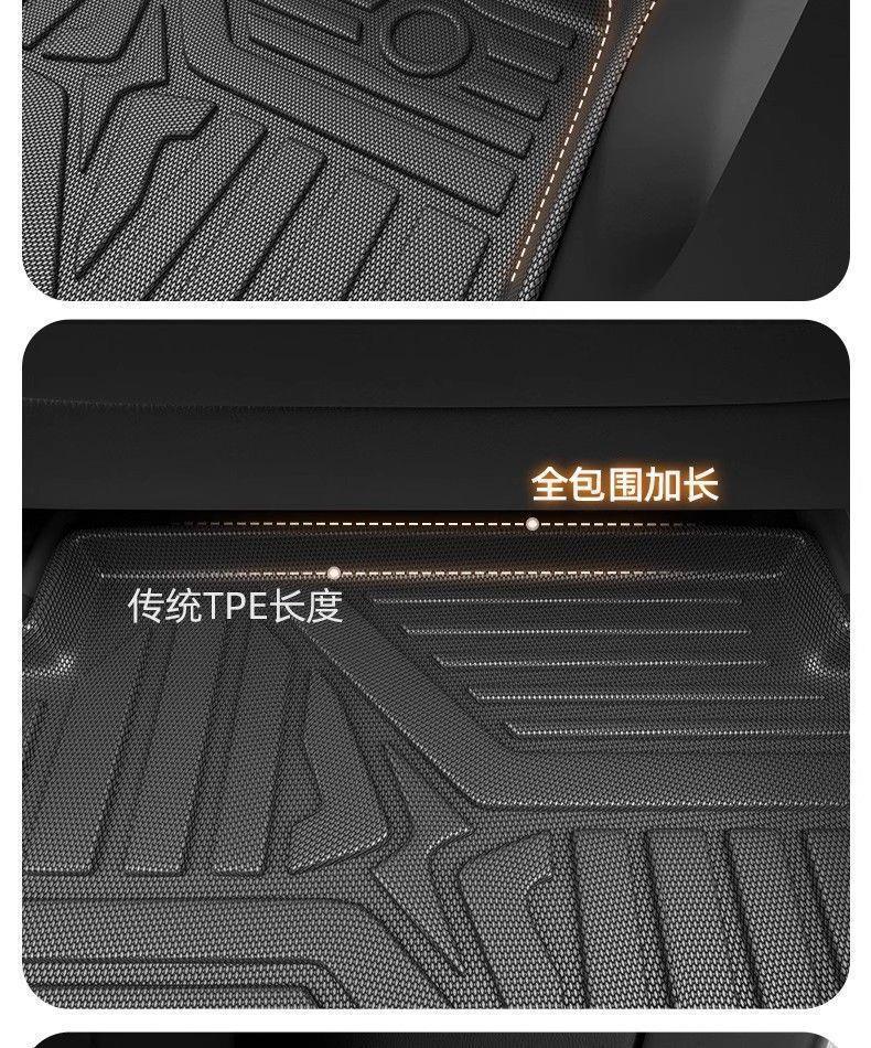 Suitable for Chery Tiggo 3 TPE car floor mats, upgraded with 3D particles, non-slip, fully enclosed, waterproof, wear-resistant, eco-friendly, and odorless