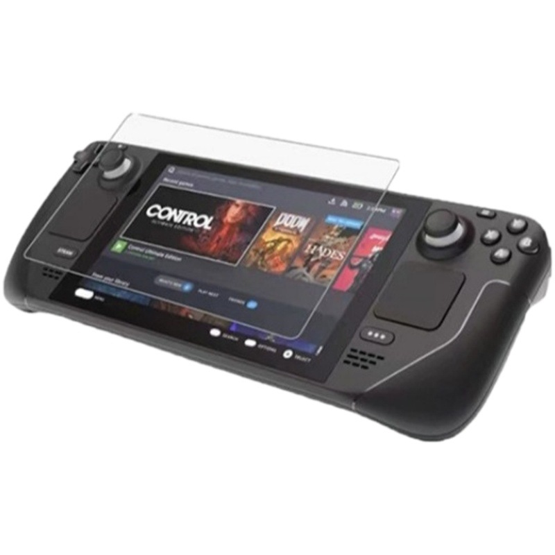 Vapor aplicable deckled consola de juegos película templada arco Borde de aluminio de alta cubierta de pantalla completa película protectora esmerilada azul