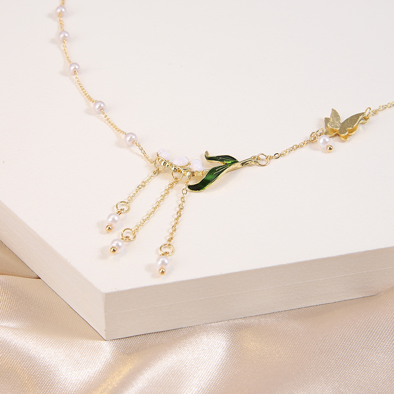 1 Piece Fashion Butterfly Alloy Plating Womenu0027S Necklace