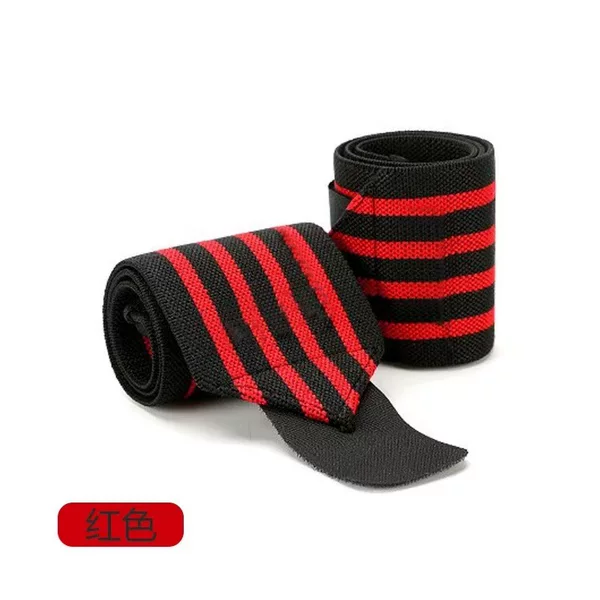 Wristband Fitness Sports Wrap Bandage Adjustable Strap Wrist Sprain Men's and Women's Strength Training Weightlifting Pressurized Deadlift