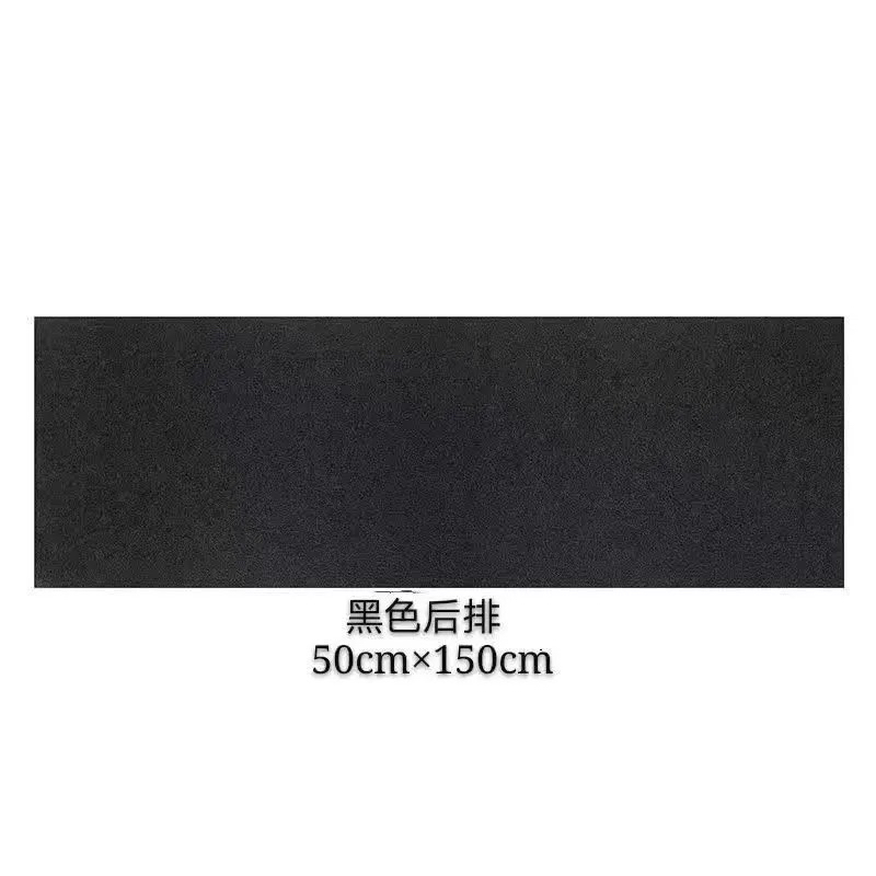 Universal Foot Pad, Universal Universal Cuttable Easy - pure-black-rear-row-long-strip-50150