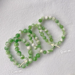 青梅泡泡新款天然石串珠手链小众设计手串女闺蜜礼物小清新手饰