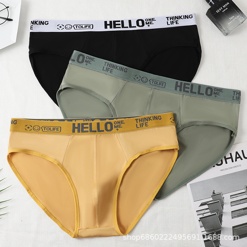 Cross-border a generation of wholesale exclusive men's underwear plus size loose briefs boxer breathable shorts