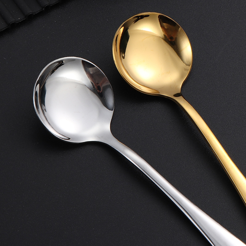 Edelstahl Dessertlöffel Für Den Haushalt Und Den Esstisch_voghion.com