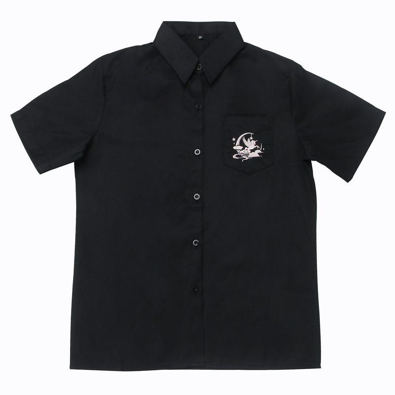 D21031 short -sleeved black