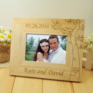 etsy carved photo frame personalized photo frame holiday gift anniversary gift precious memories