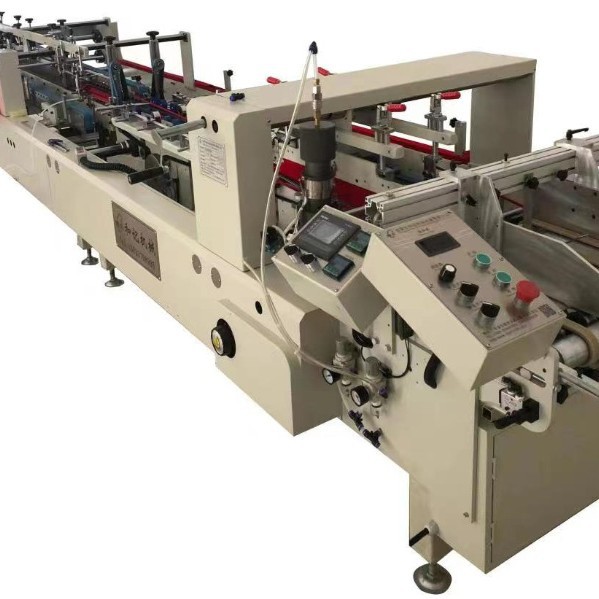 掌柜推荐PET胶盒自动喷胶粘盒机  PP塑料胶盒机厂家