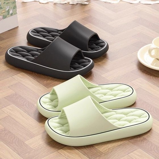 Internet Popular Women's Slippers Summer Indoor Home Simple New Bathroom Non-slip Massage Sandals