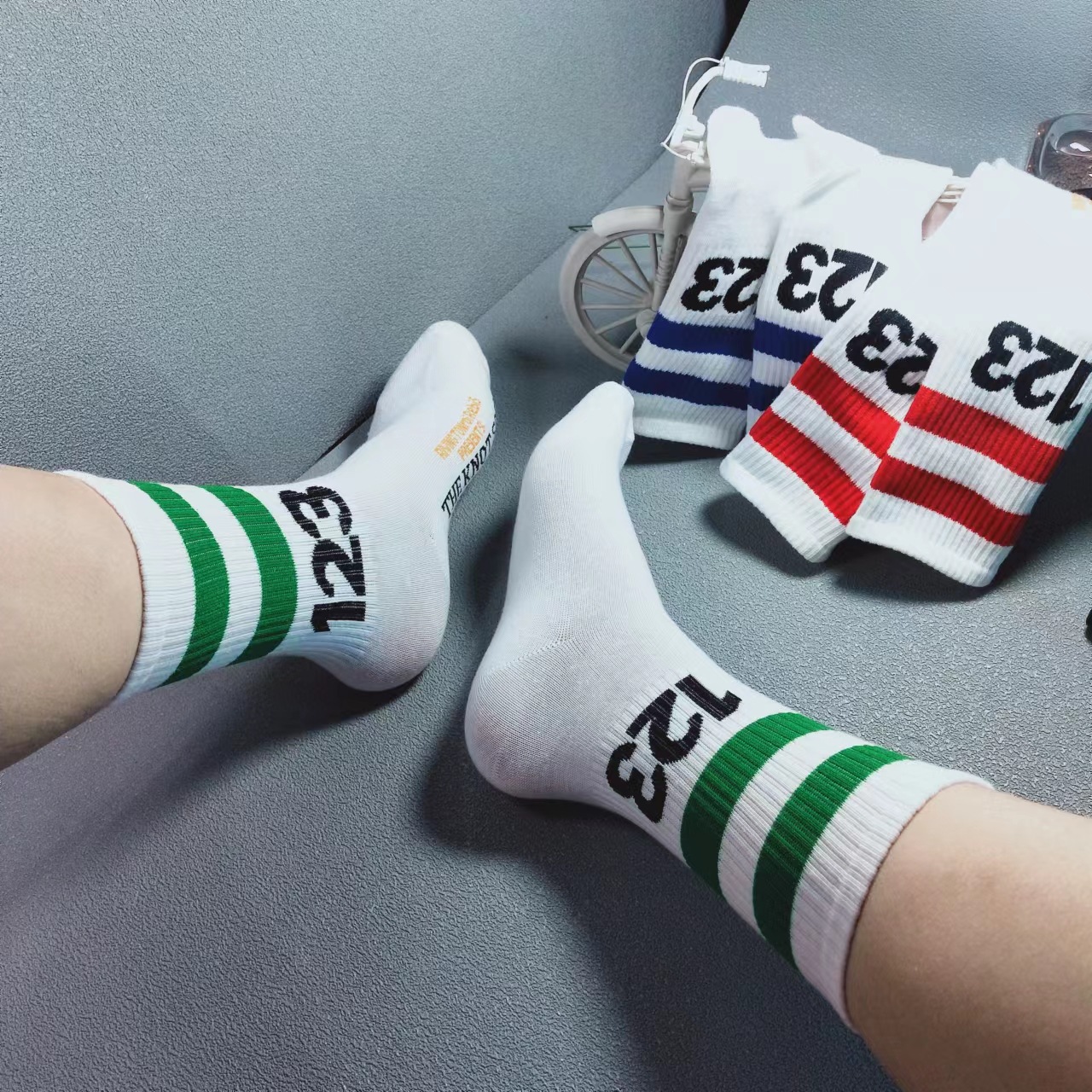Basketball football trend knee socks for men and women for students