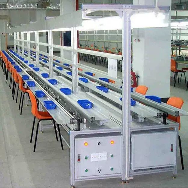 插件线流水线工作台电子电器接驳线接驳台单片机装配线焊接流水线