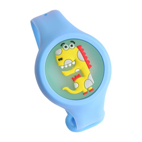 Cartoon luminous mosquito repellent bracelet for children, flash anti-mosquito watch, summer plant anti-mosquito bite repellent buckle bracelet