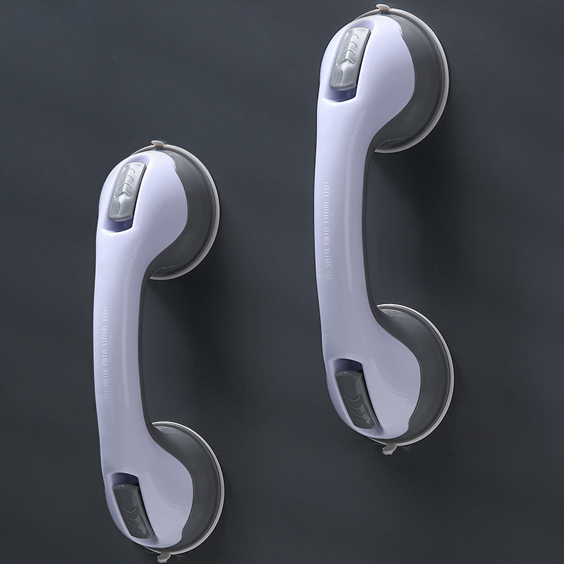 Bathroom Handrails, Strong Suction Cups, Toilet Handrails, Anti-Slip Safety Handles for the Elderly and Kidsren, Glass Door and Window Handles