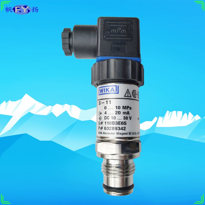 Оригинальный Wika S-11 плоский диафрагменный датчик давления вязкий твердый датчик давления G1/2
