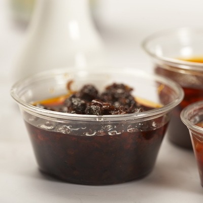 供应3.25oz试饮杯调料杯小塑料杯碗盒子酱汁杯酱料杯赠饮杯药杯