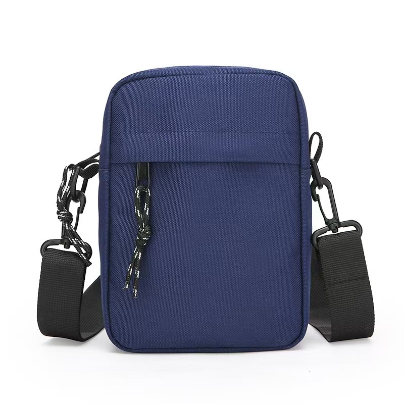 Mini bolso pequeño para hombre, bolso de mensajero de un solo hombro, bolso para teléfono móvil en el pecho, marca de moda casual, mochila deportiva ligera, bolso pequeño