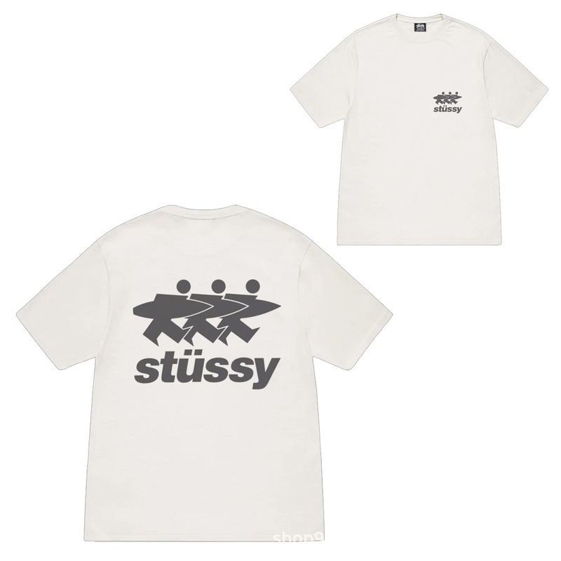 STU 25SS 新品 STU 高品質純綿 男女同型半袖Tシャツ トレンドブランド服|undefined