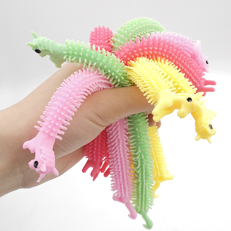 wholesale cartoon unicorn horse caterpillar decompression toy nihaojewelrypicture7