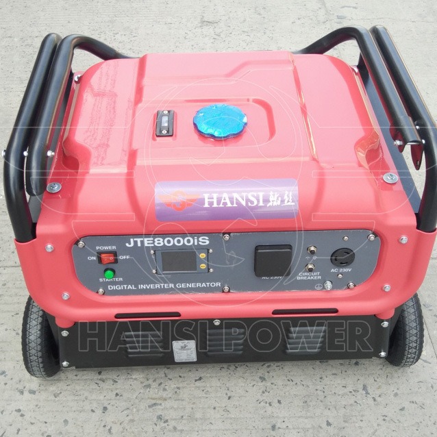 3KW5KW8千瓦数码变频发电机 小型房车载静音发电机家用汽油发电机