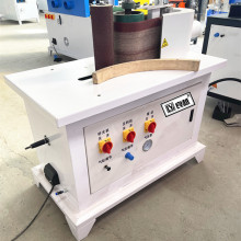 木工曲面砂光机弯曲木抛光机异形木曲线砂光机台式弯曲木板砂弯机