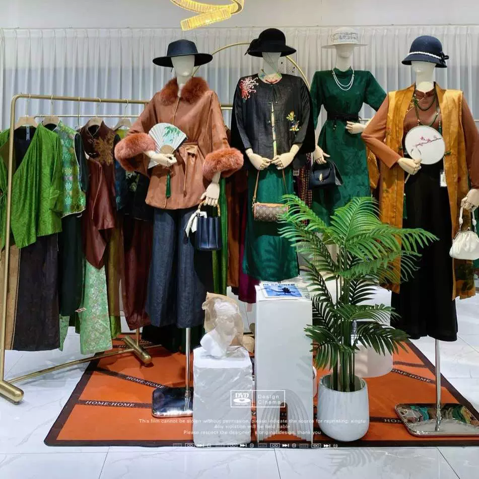 Тяжелый новый китайский стиль ароматной облачной пряжи шелковицы шелковицы шелковицы