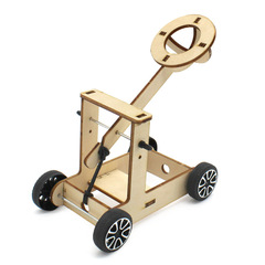 Catapult, rubber band elastic model toy, creative DIY technology small invention material for primary school students