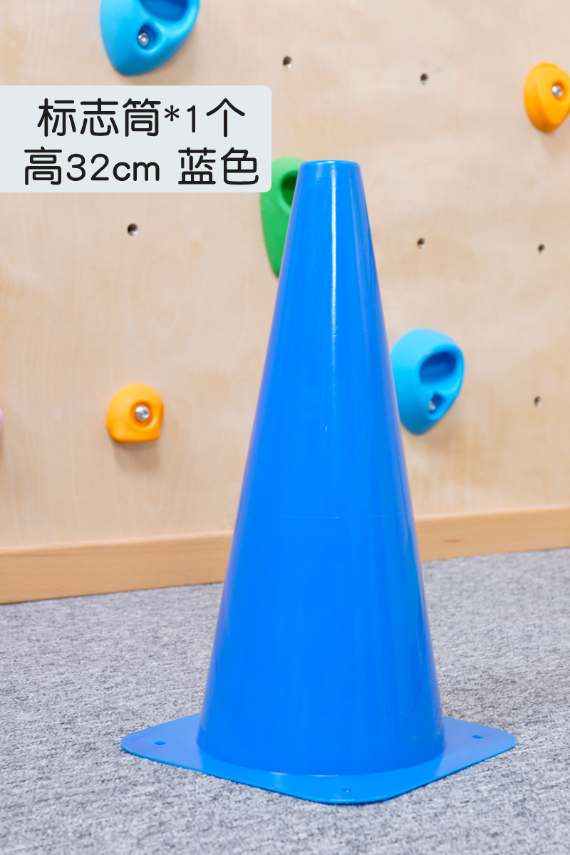 Barricada de helado barril logotipo barril collar jardín de infantes mesa de equilibrio juguetes de lanzamiento barreras cónicas