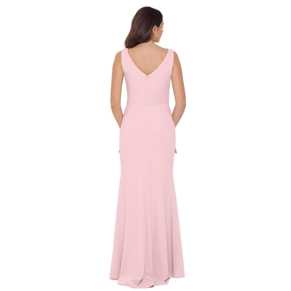 Comercio exterior Europa y América Amazon AliExpress Wish vestido de noche de mujer vestido delgado vestido largo sexy bifurcado image 3