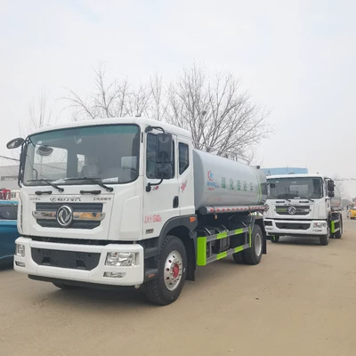 In-Stock Sales of Large Fog Cannon Spray Trucks, Construction Site Dust Suppression Trucks D9, and Dongfeng 15 Cubic Meter Garden Watering Trucks (Suvarma maşınları)